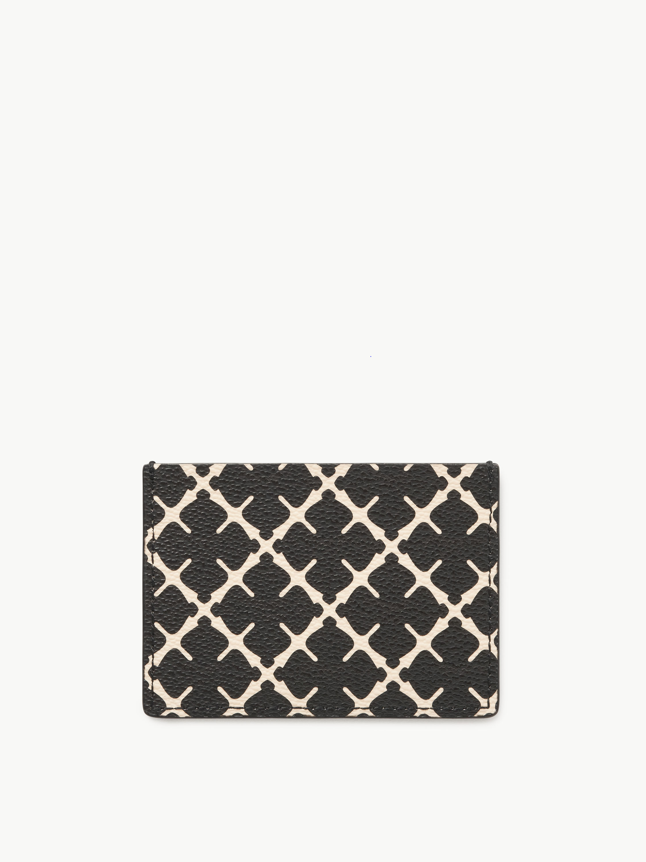 By Malene Birger Elia Printed Cardholder In Black