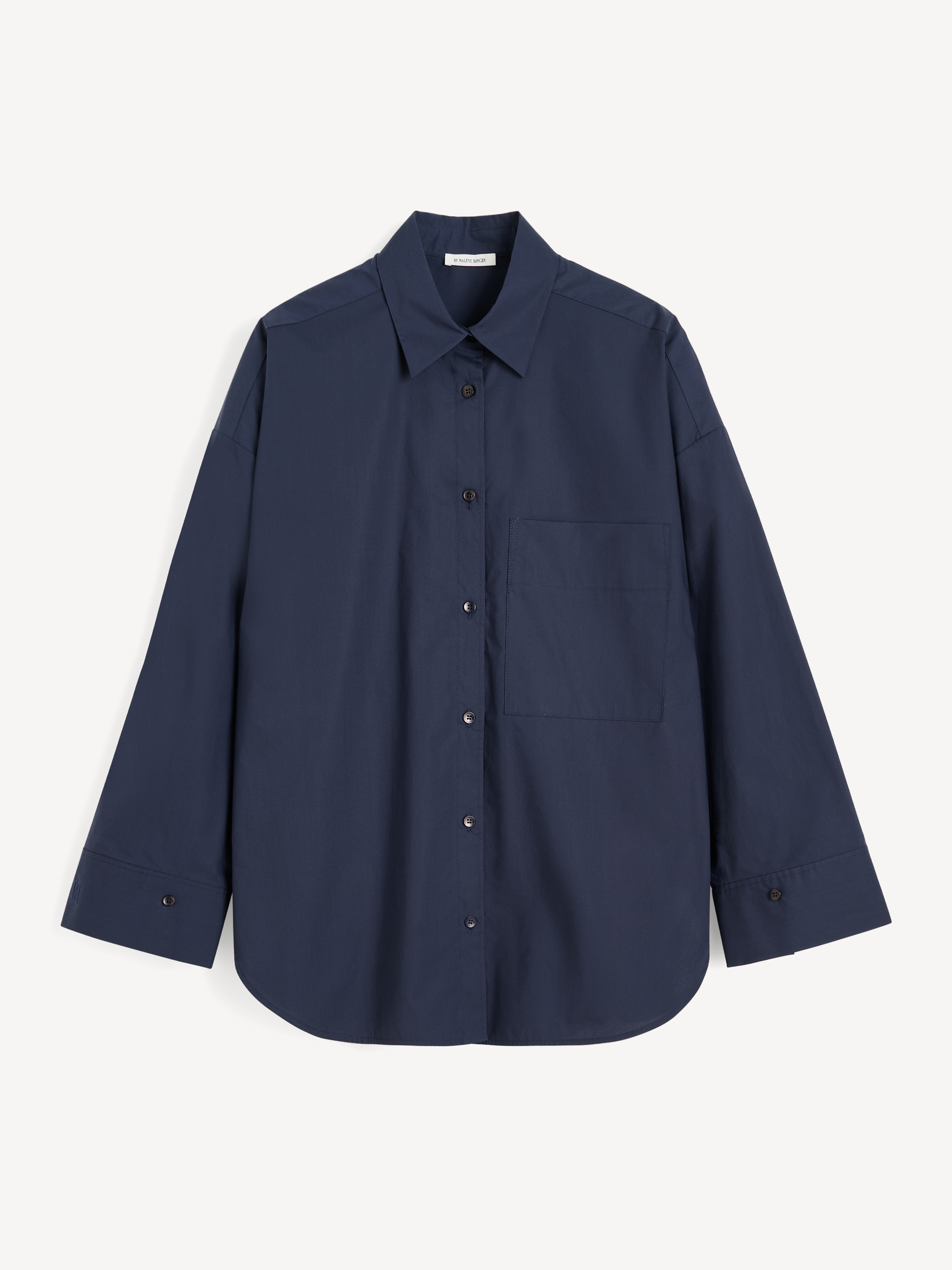 By Malene Birger Derris Organic Cotton Shirt In Black