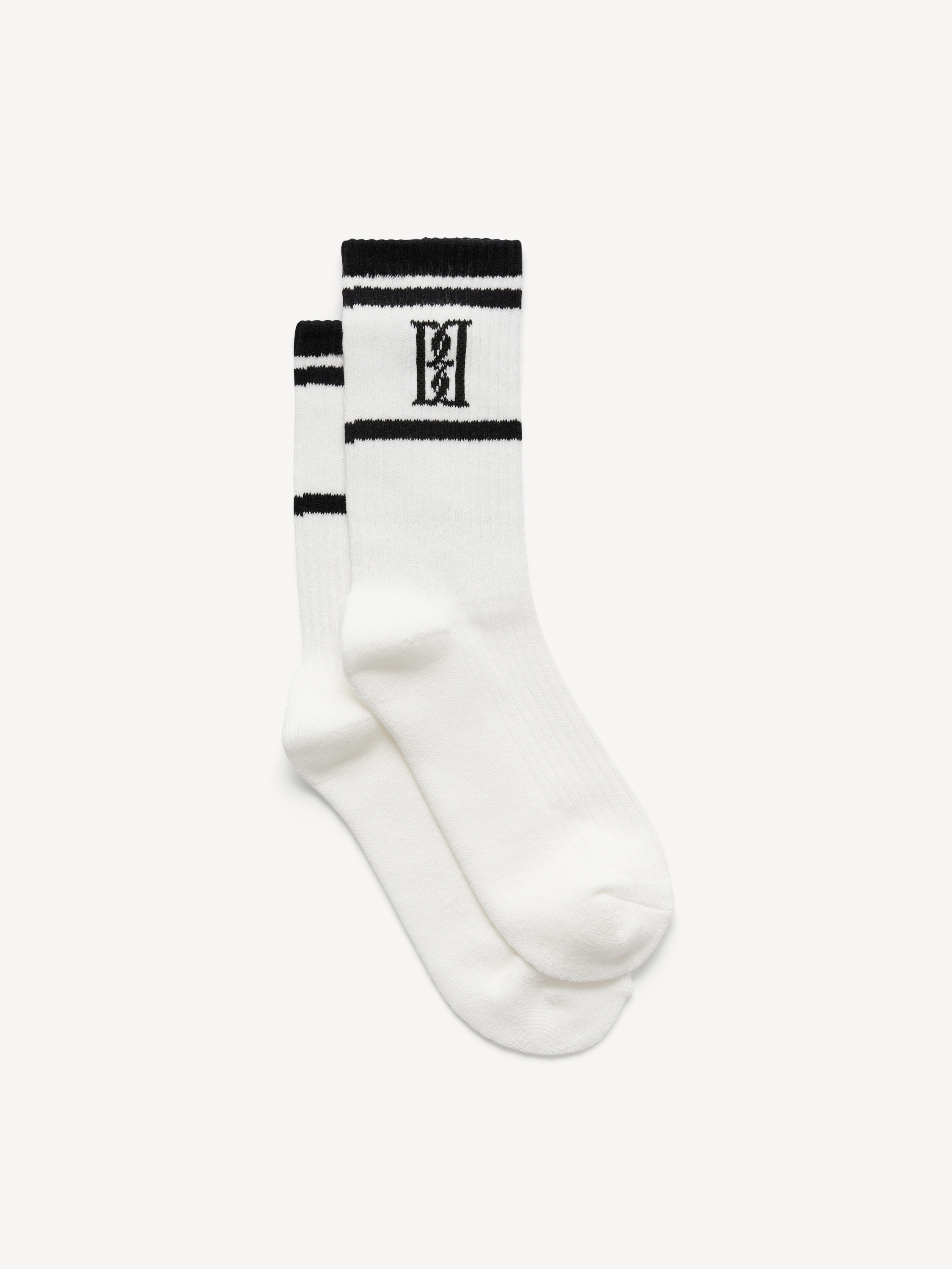 By Malene Birger Women's Soft White Leilana Socks 35/38