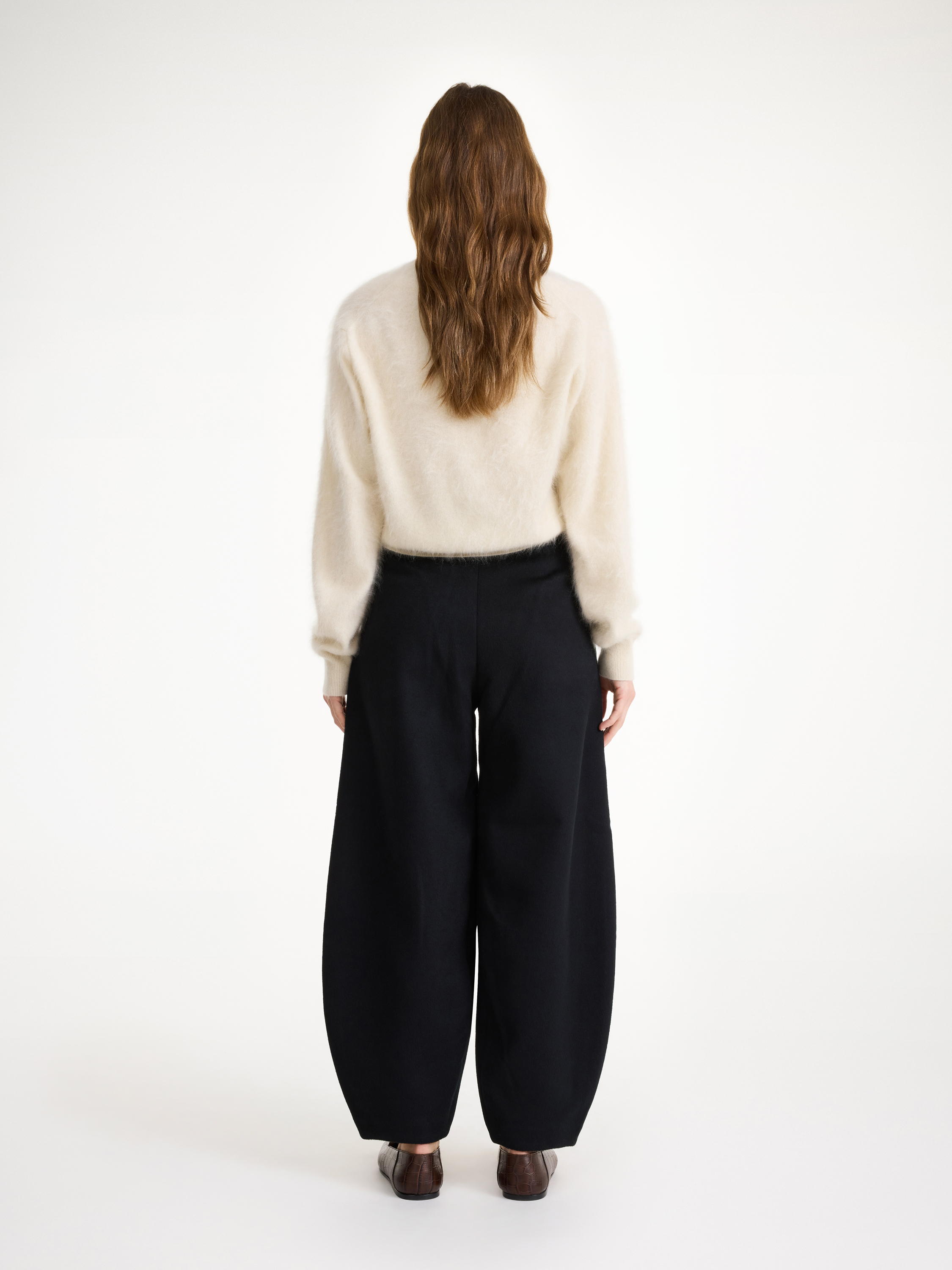 By Malene Birger Carlien Wool Trousers In Black
