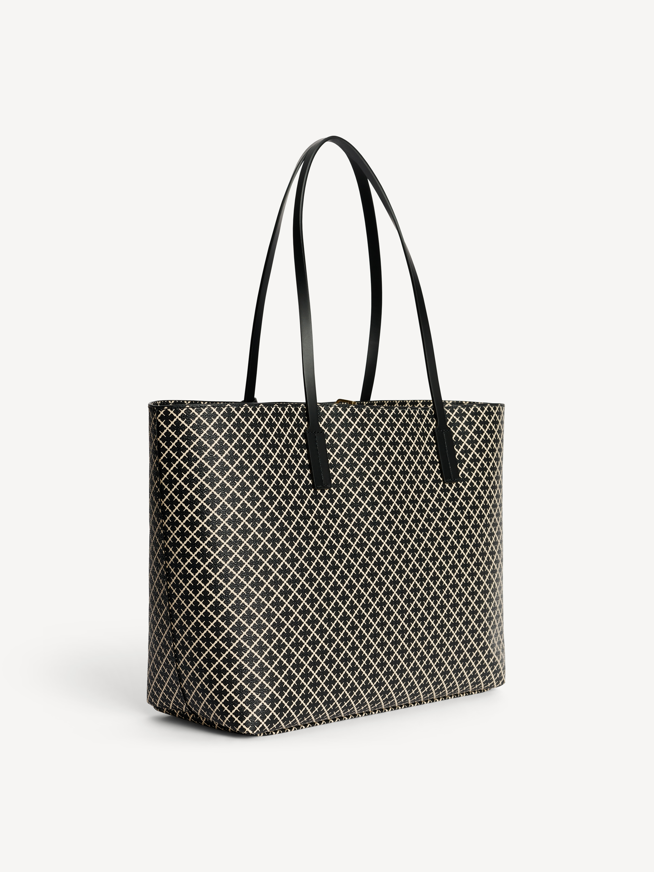 By Malene Birger Abigail Printed Tote Bag In Black