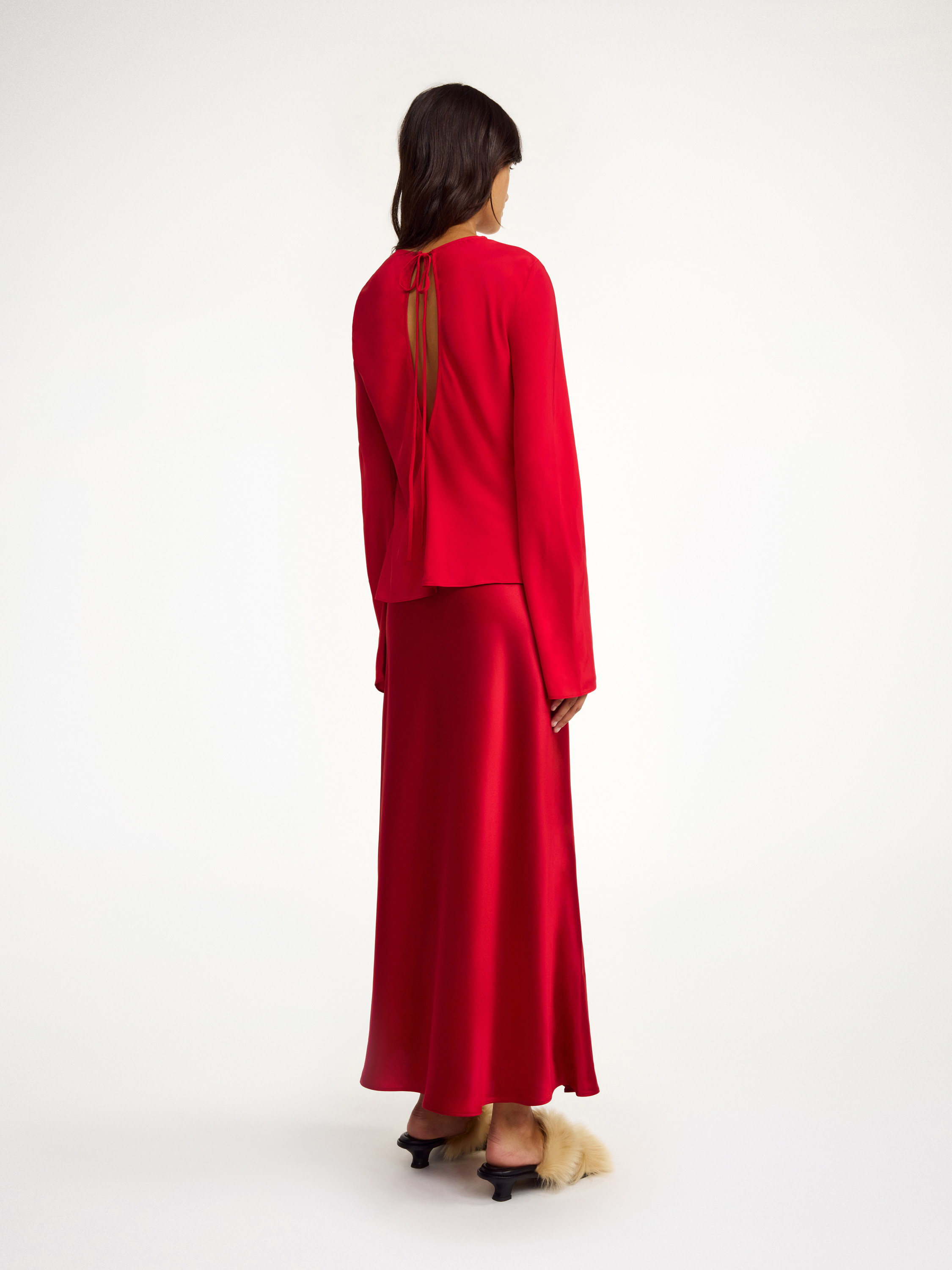 By Malene Birger Pricilla Top In Dark Chilli