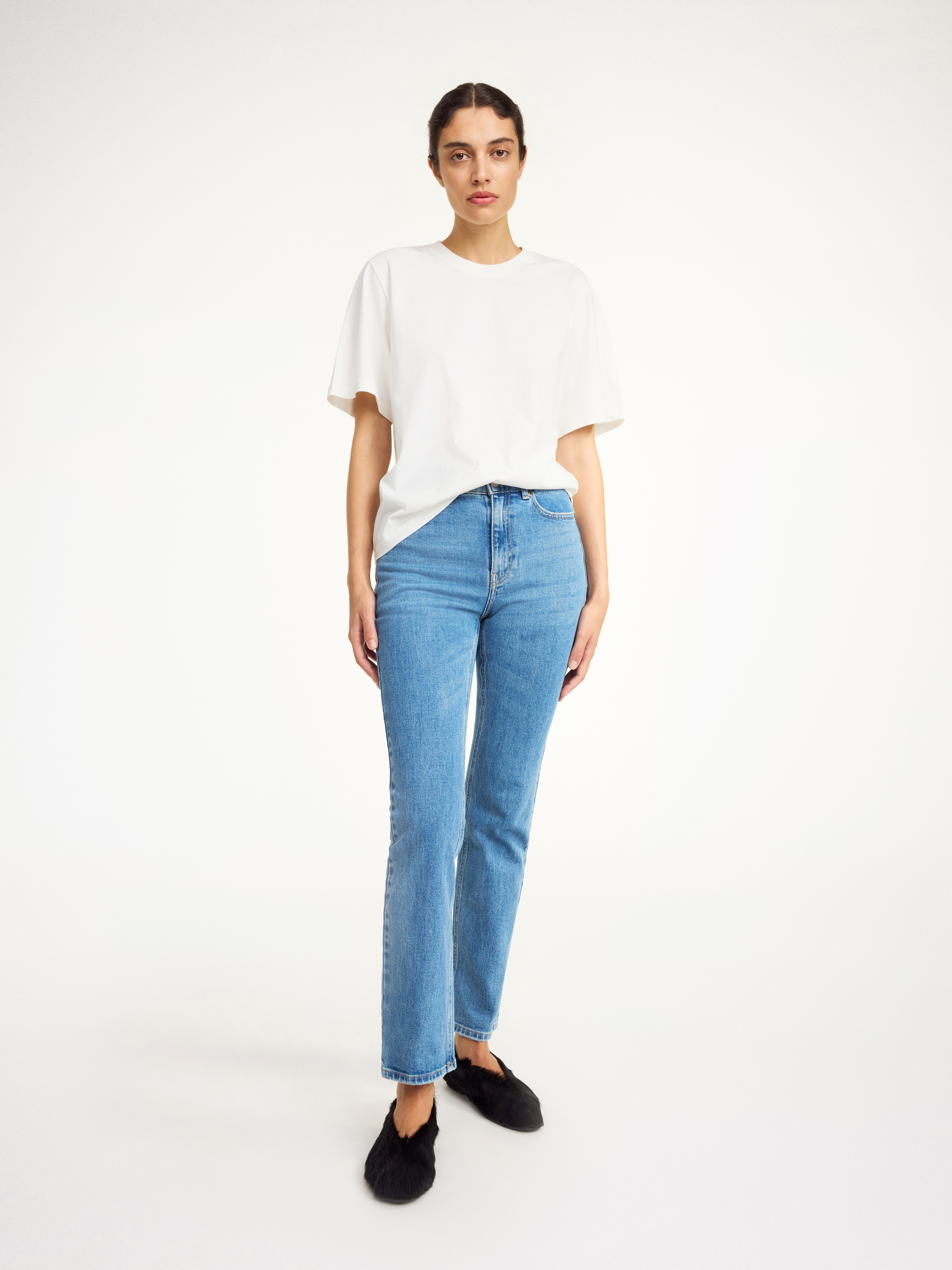 By Malene Birger Stellen Jeans In Denim Blue